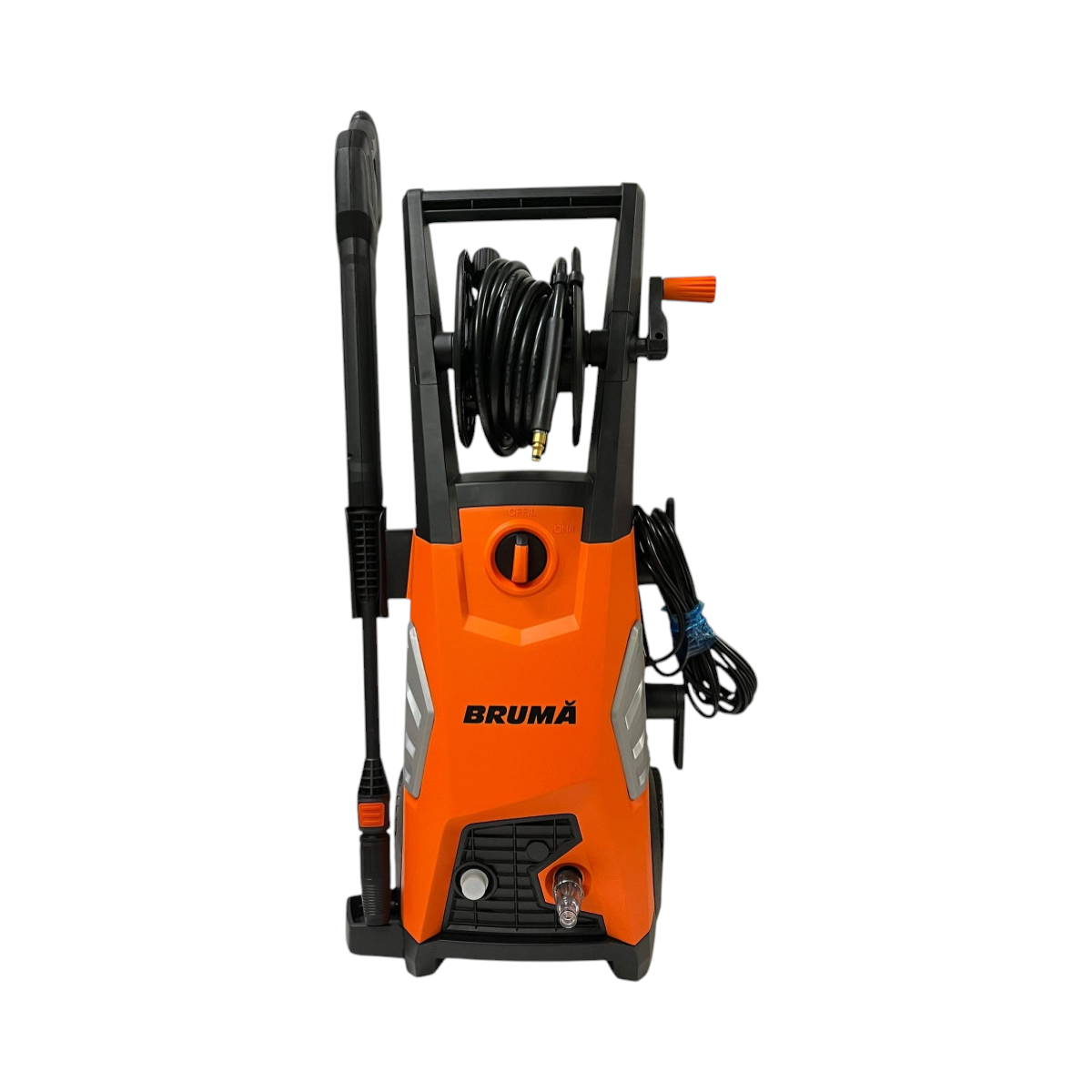 Aparat de spalat cu presiune 1.8KW/220V, 145 bar, debit 5.5 L/min cu furtun 5m si pistol - imagine 9