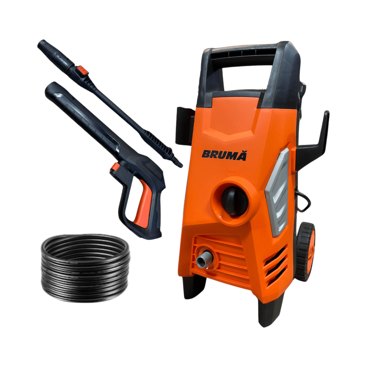 Aparat de spalat cu presiune 1.6KW/220V, 130 bar, debit 6.5 L/min cu furtun 5m si pistol