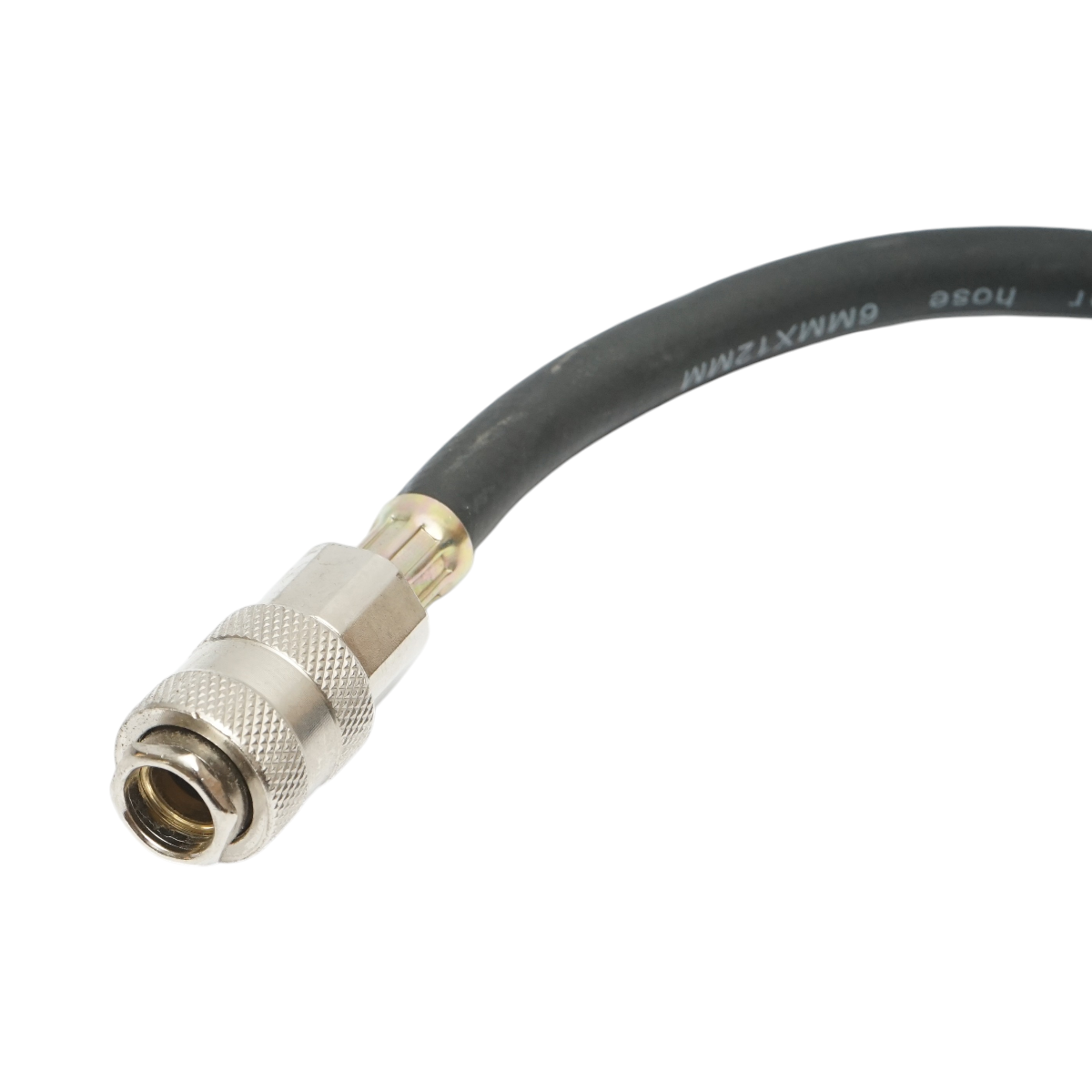 Furtun aer compresor 12m cauciucat 6x12mm si cuple rapide universale - imagine 3