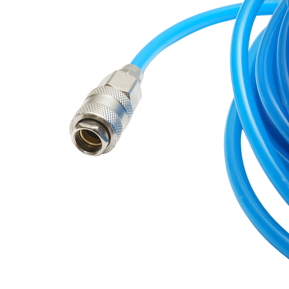 Furtun aer compresor 15m PU 5x8mm si cuple rapide universale - imagine 3