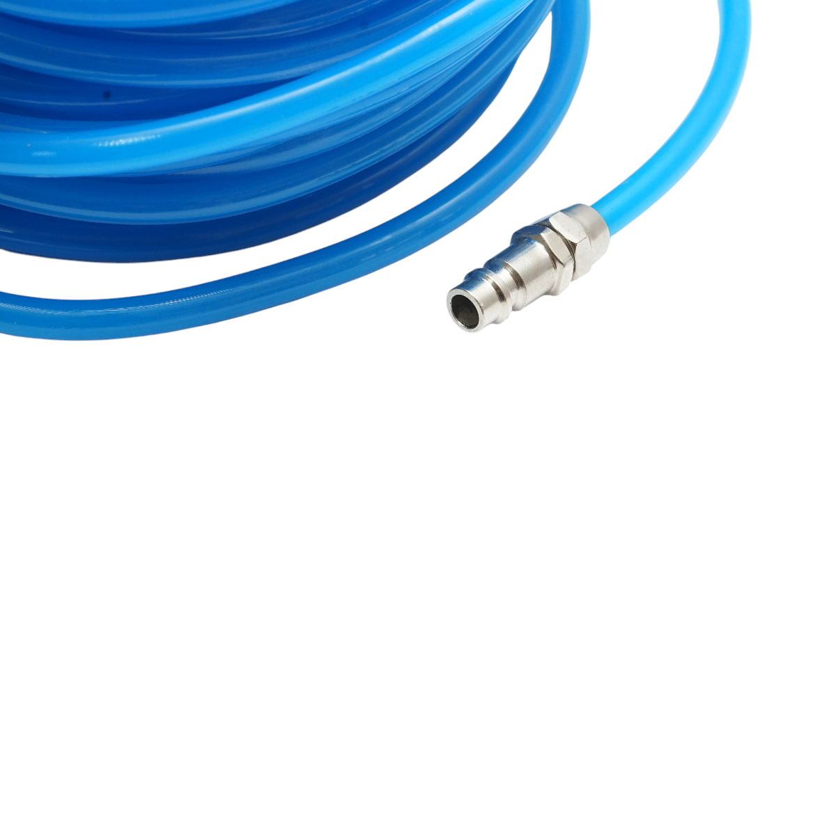 Furtun aer compresor 15m PU 5x8mm si cuple rapide universale - imagine 4