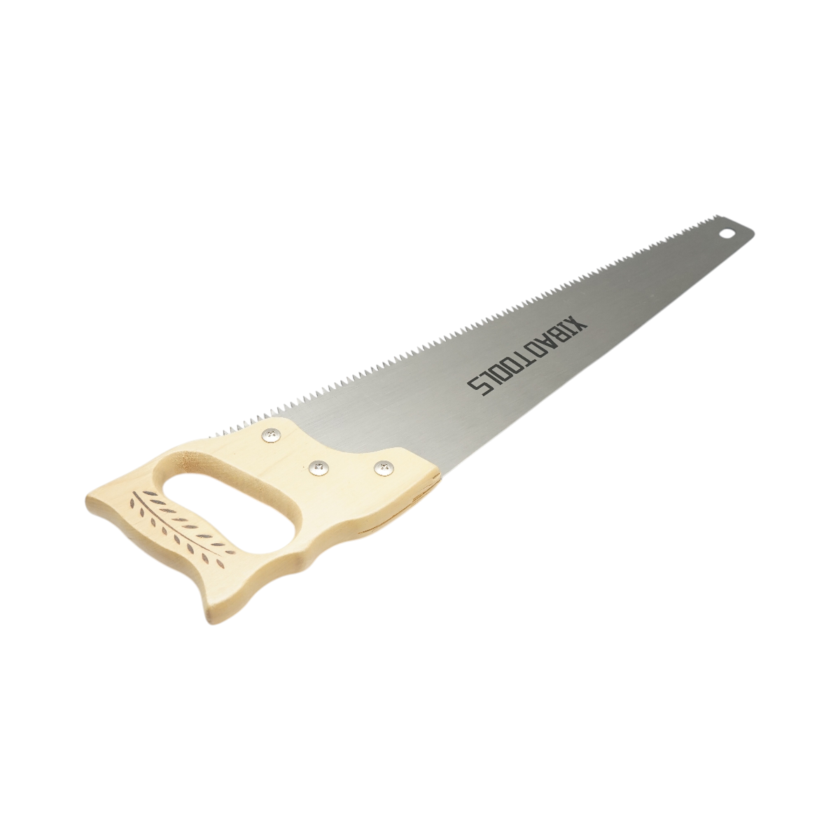 Fierastrau manual lemn profesional 450mm, lama otel, maner lemn - imagine 4