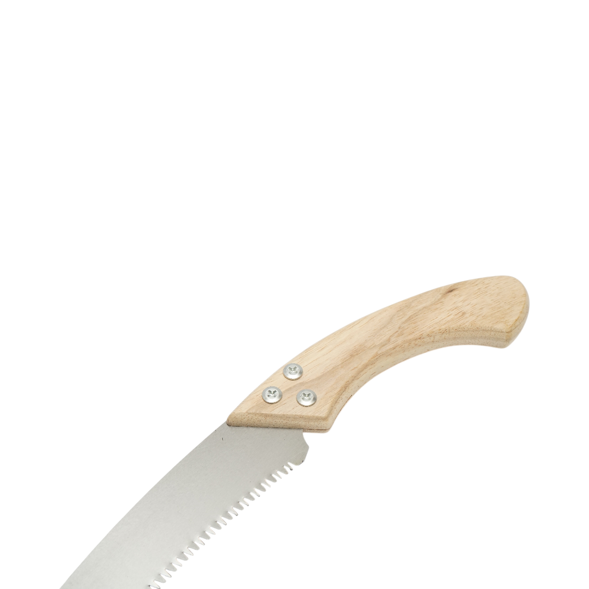 Fierastrau manual de gradina 350mm, teaca protectie, lama otel curbata, maner lemn - imagine 5