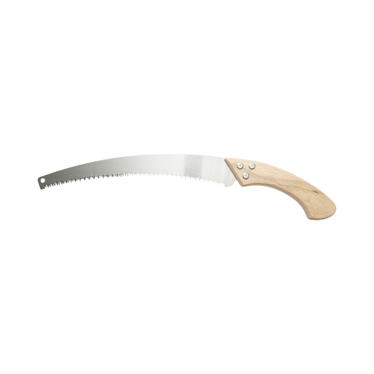 Fierastrau manual de gradina 350mm, teaca protectie, lama otel curbata, maner lemn - imagine 2