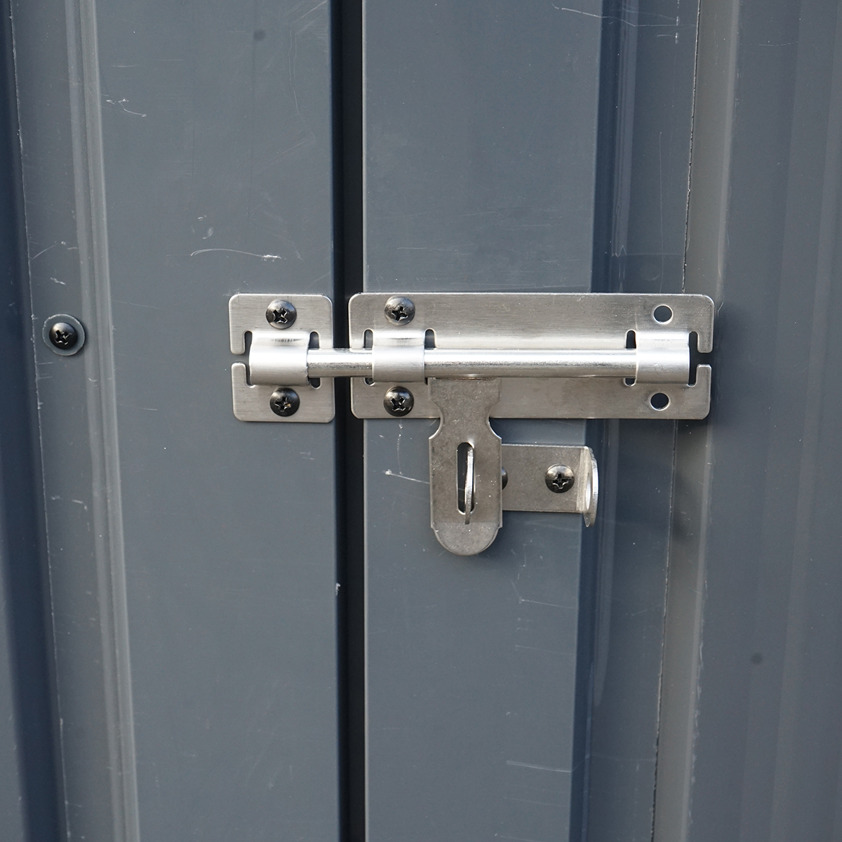 Magazie metalica pubele gunoi 86x147x134cm - imagine 6