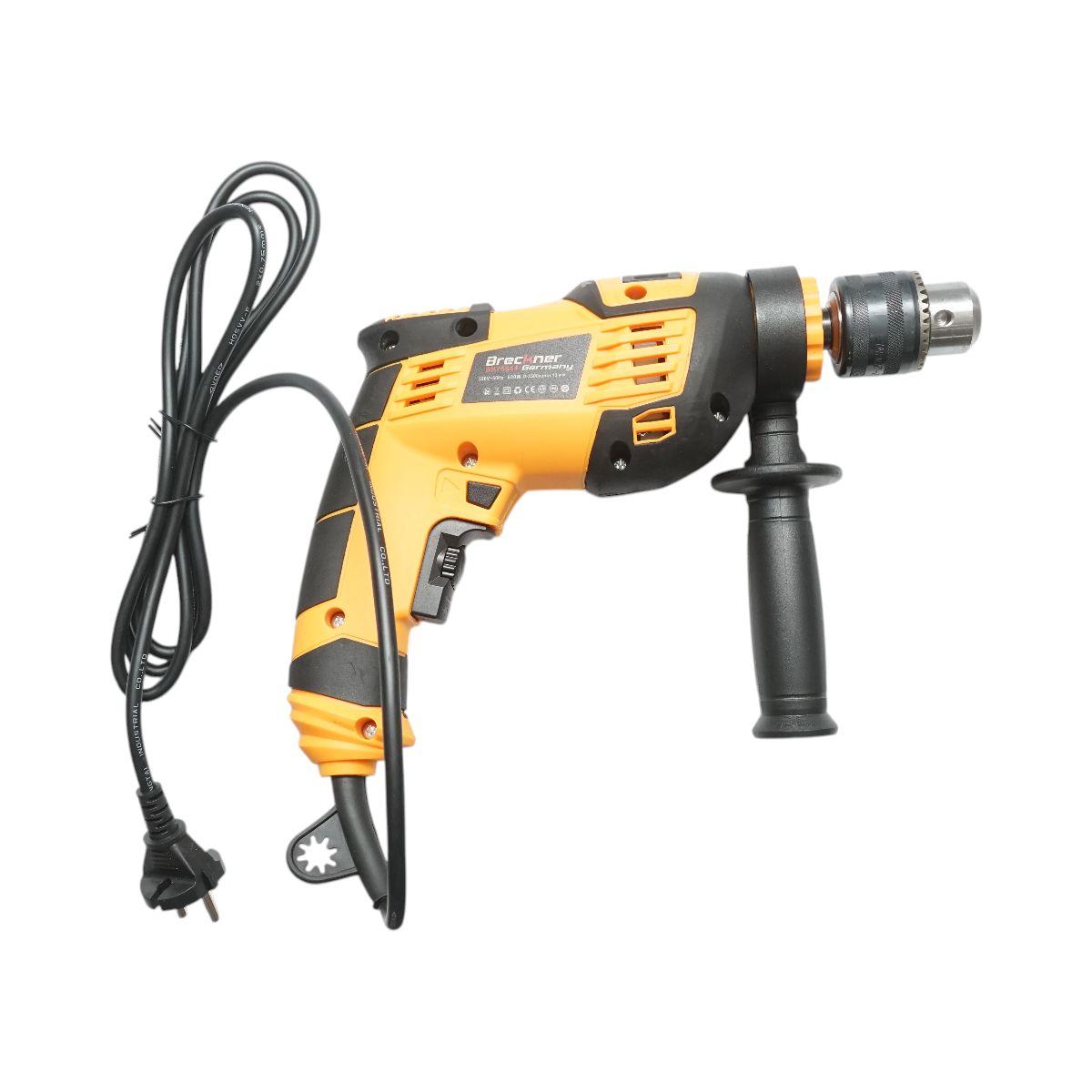 Bormasina cu impact 620W, 220V, mandrina 13mm, turatie 3300rpm Breckner Germany - imagine 3
