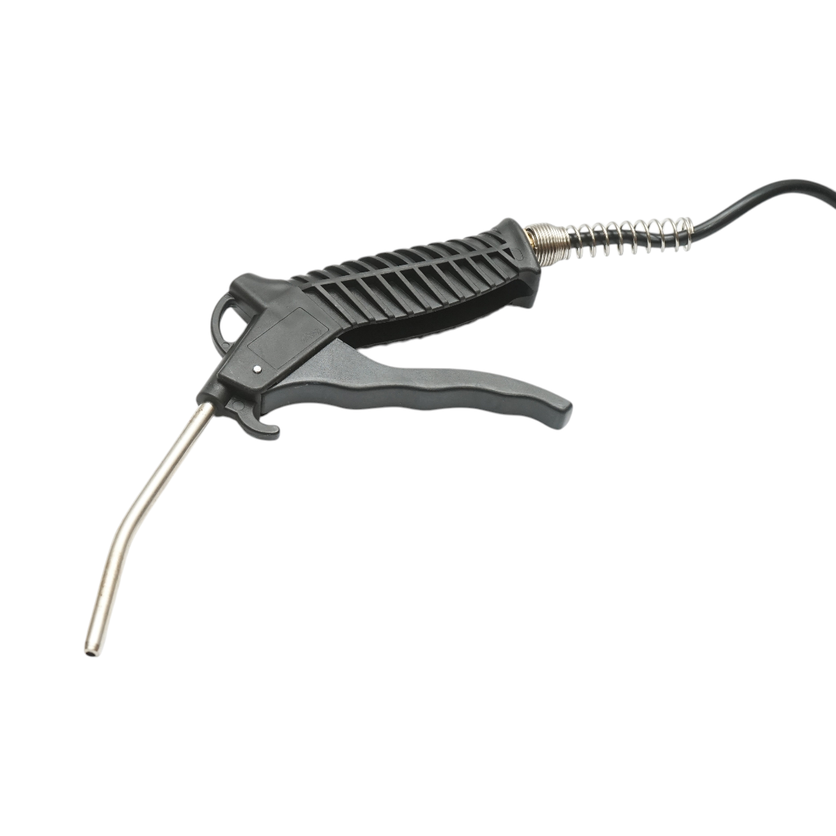 Pistol suflat aer comprimat cu duza 120mm, furtun spiralat 5m si cupla rapida tata 1/4 - imagine 3