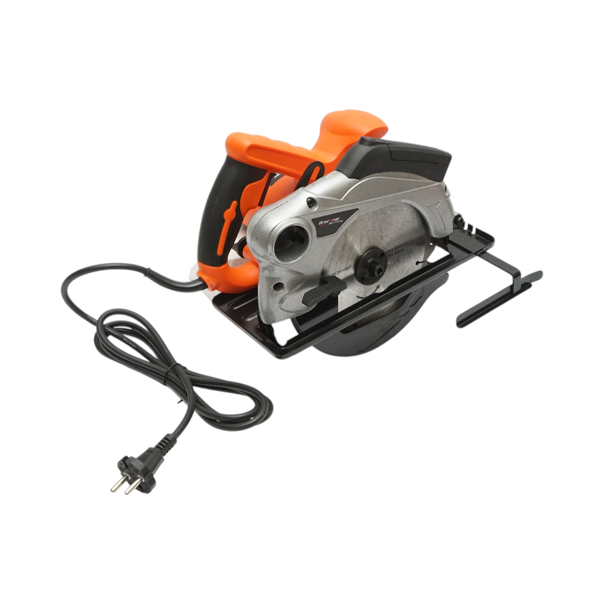 Fierastrau circular de mana cu laser 1600W, 220V, disc 185mm, taiere unghi 0-45°, turatie 4700rpm Breckner Germany - imagine 4
