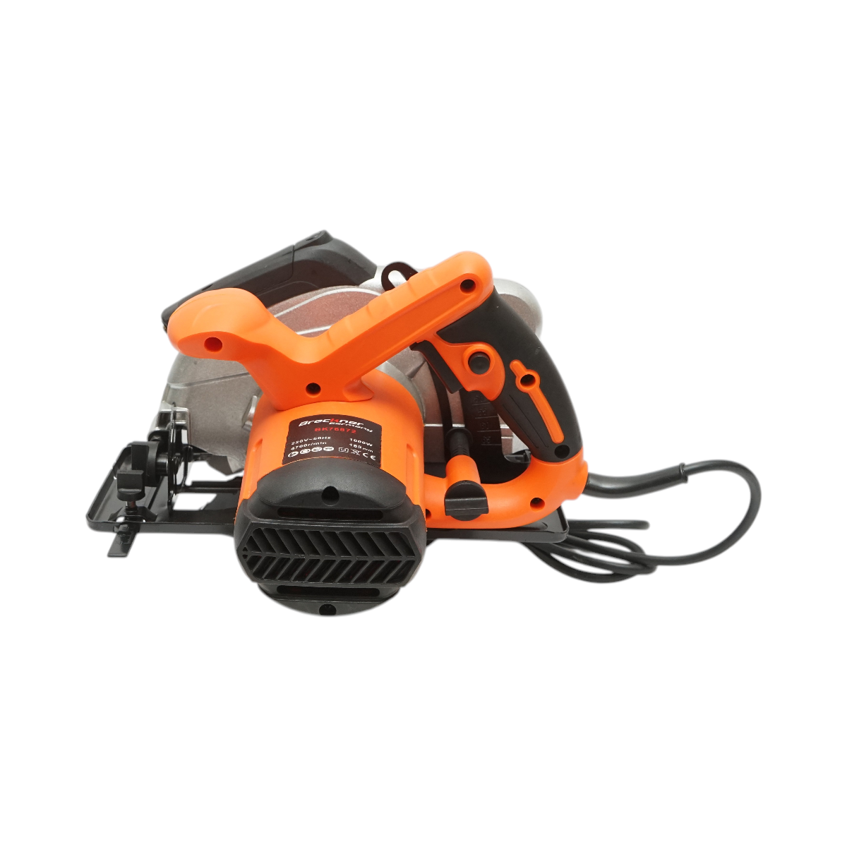 Fierastrau circular de mana cu laser 1600W, 220V, disc 185mm, taiere unghi 0-45°, turatie 4700rpm Breckner Germany - imagine 5