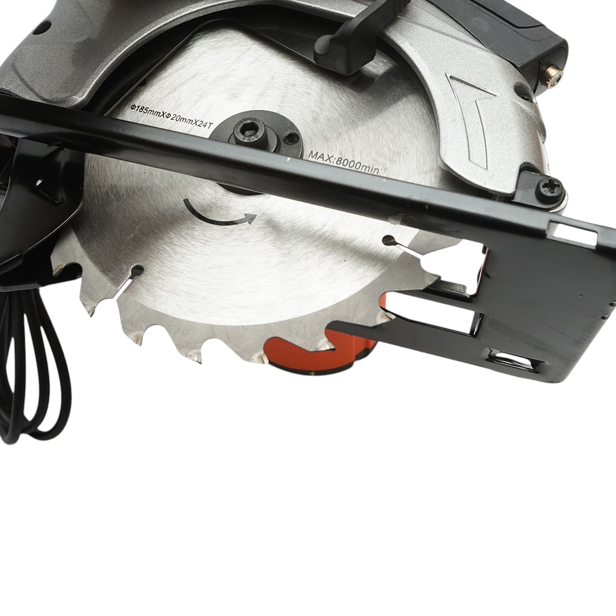Fierastrau circular de mana cu laser 1600W, 220V, disc 185mm, taiere unghi 0-45°, turatie 4700rpm Breckner Germany - imagine 7
