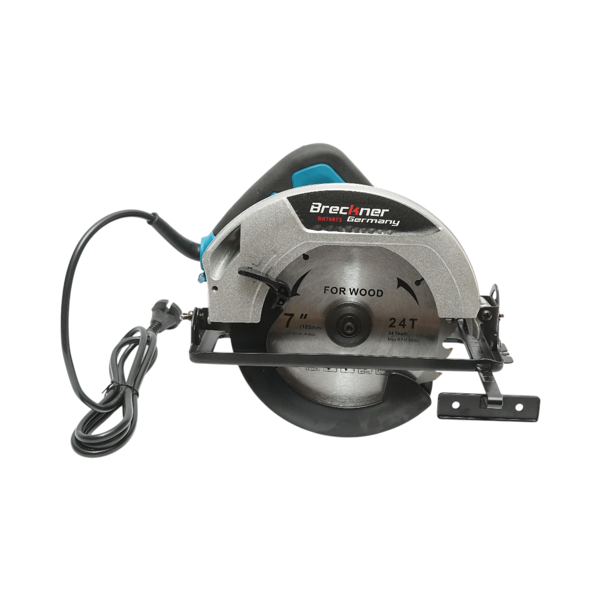 Fierastrau circular de mana 1600W, 220V, disc 185mm, taiere unghi 0-45°, turatie 4700rpm Breckner Germany - imagine 3