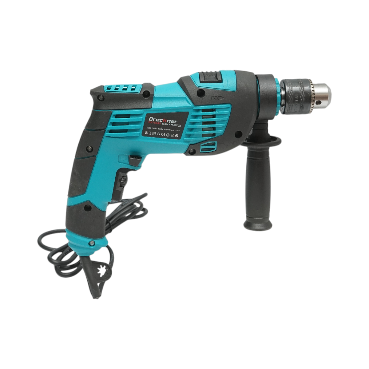 Bormasina cu impact 850W, 220V, mandrina 13mm, turatie 2700rpm Breckner Germany - imagine 3