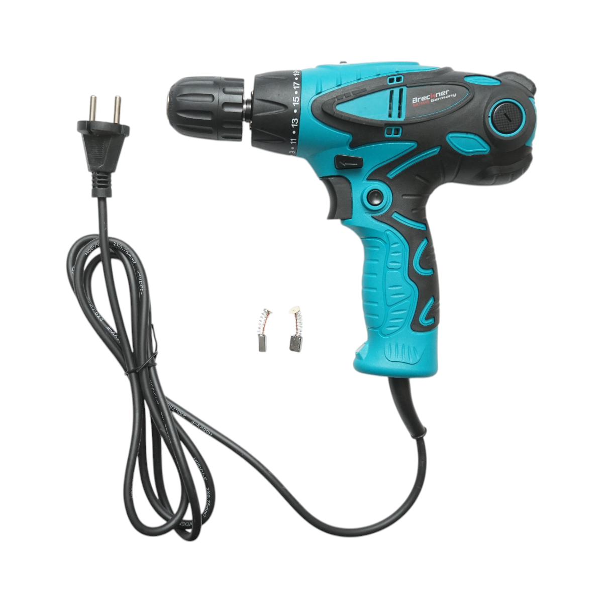 Masina de gaurit si insurubat cu indicator LED 420W, 220V, mandrina rapida 10mm, turatie 0-1000rpm Breckner Germany - imagine 2