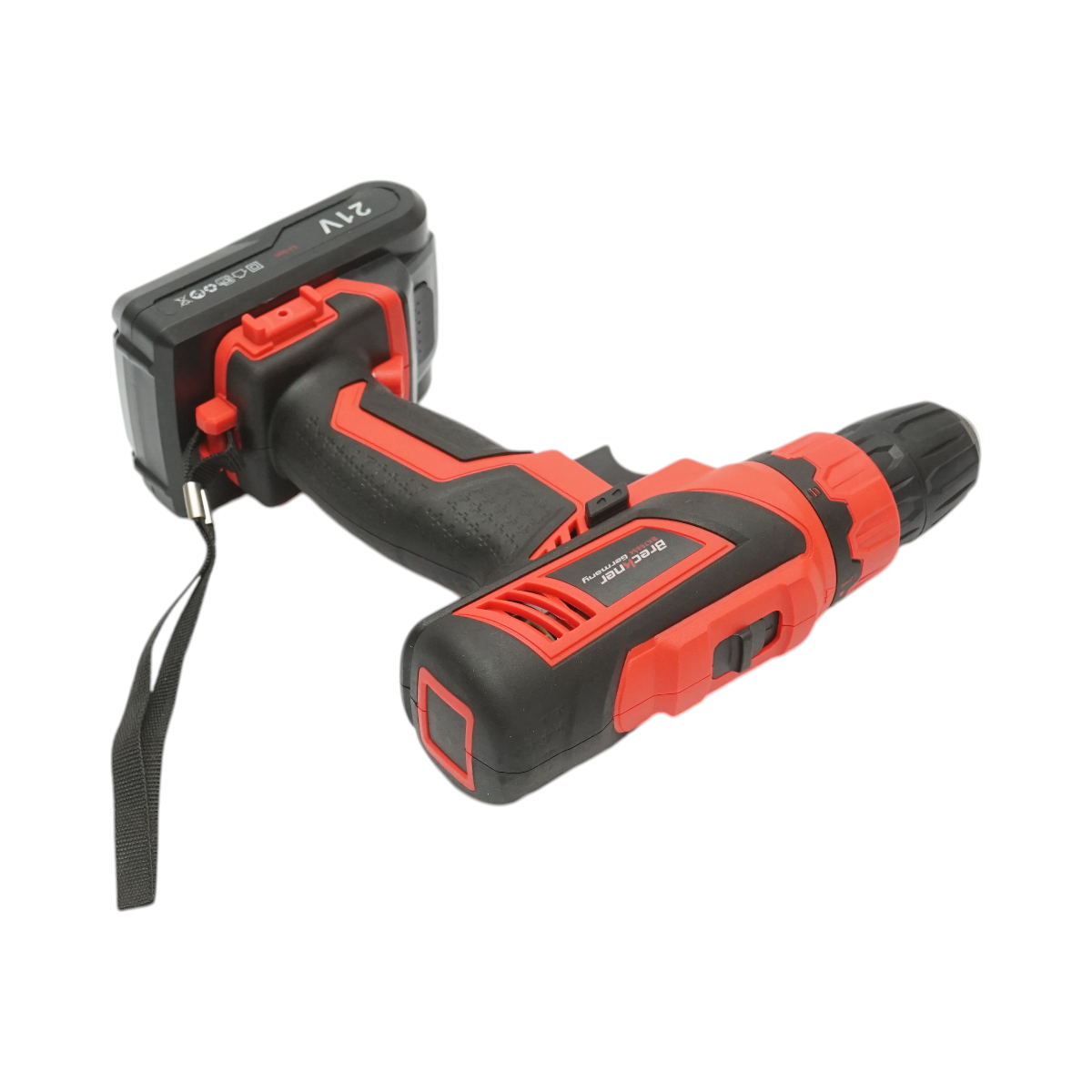 Masina de insurubat si gaurit cu 2 acumulatori 21V, 1.5Ah Li-ion, LED, cuplu 29Nm, mandrina 10mm, turatie 0-1350rpm Breckner Germany - imagine 5