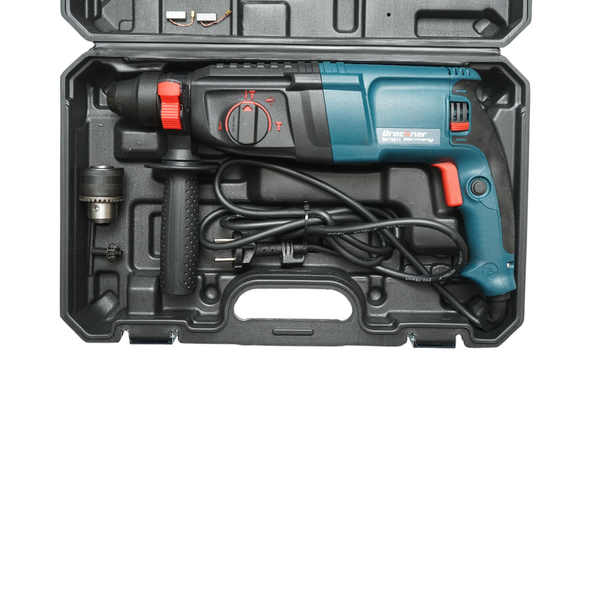 Ciocan rotopercutor 800W, 3 Joule cu mandrina SDS Plus, diametru 26mm, turatie 900rpm Breckner Germany - imagine 7