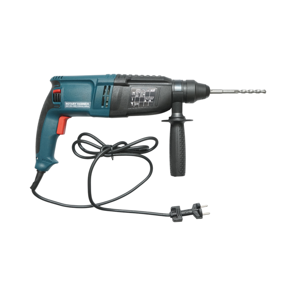 Ciocan rotopercutor 800W, 3 Joule cu mandrina SDS Plus, diametru 26mm, turatie 900rpm Breckner Germany - imagine 3