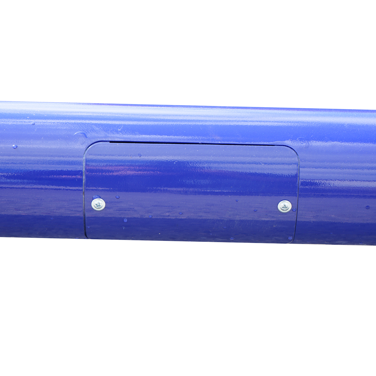 Stalp iluminat 5m din otel cu brat orizontal si flansa montare beton - imagine 8