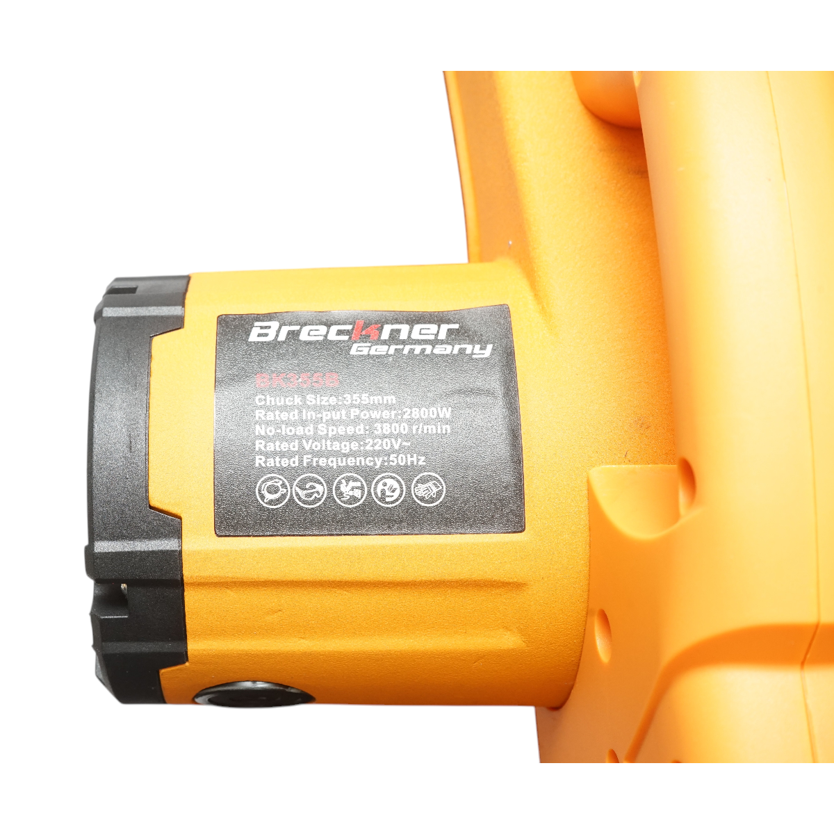 Masina de debitat metal profesionala 2800W, 220V, disc 355mm, taiere unghi 0-45° Breckner Germany - imagine 7