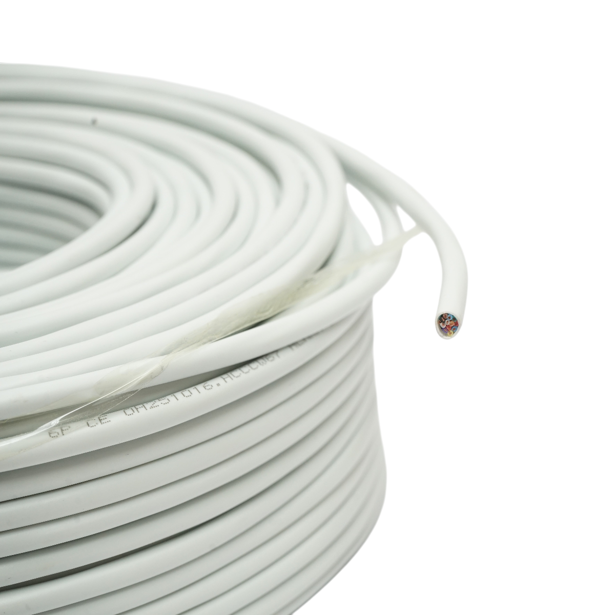 Cablu alarma cupru 12x0.22mm (12AF22) PVC ignifug 100m/rola Q5+ - imagine 3