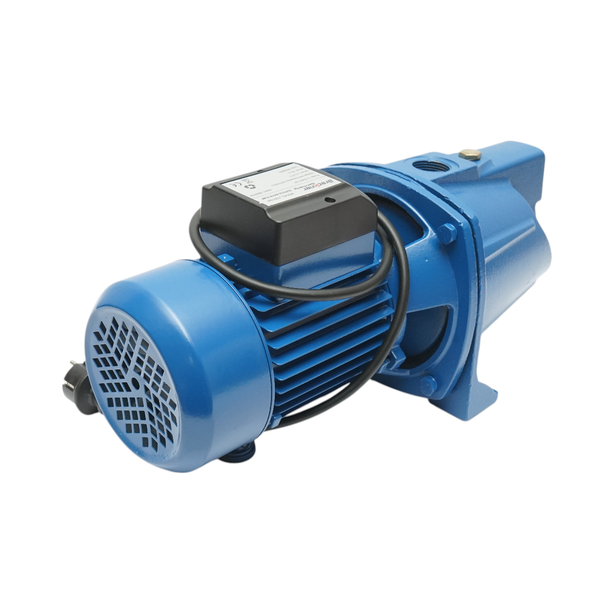 Pompa apa de suprafata autoamorsanta 750W, 220V, debit 53 L/min, H52m, bobinaj cupru JSW10M Breckner Germany - imagine 2