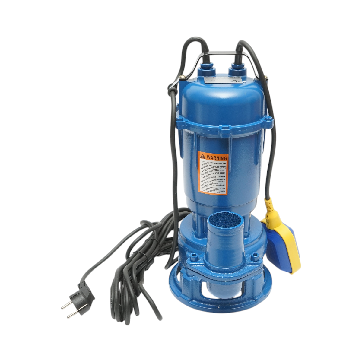 Pompa apa murdara, drenaj submersibila cu flotor si tocator 5500W, 220V, debit 233L/min, H8m WQDS15-8-0.55F Breckner Germany