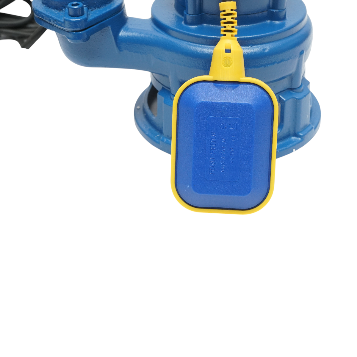 Pompa apa murdara, drenaj submersibila cu flotor si tocator 5500W, 220V, debit 233L/min, H8m WQDS15-8-0.55F Breckner Germany - imagine 7