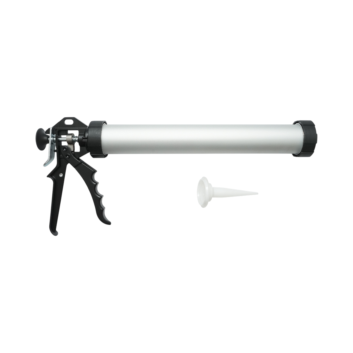 Pistol profesional aluminiu 6N pentru silicon tip salam 600ml Penosil - imagine 2
