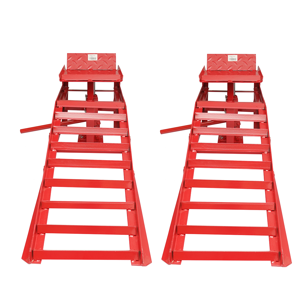 Set rampe auto metalice hidraulice 1360x350x350mm, sarcina maxima 2T - imagine 2