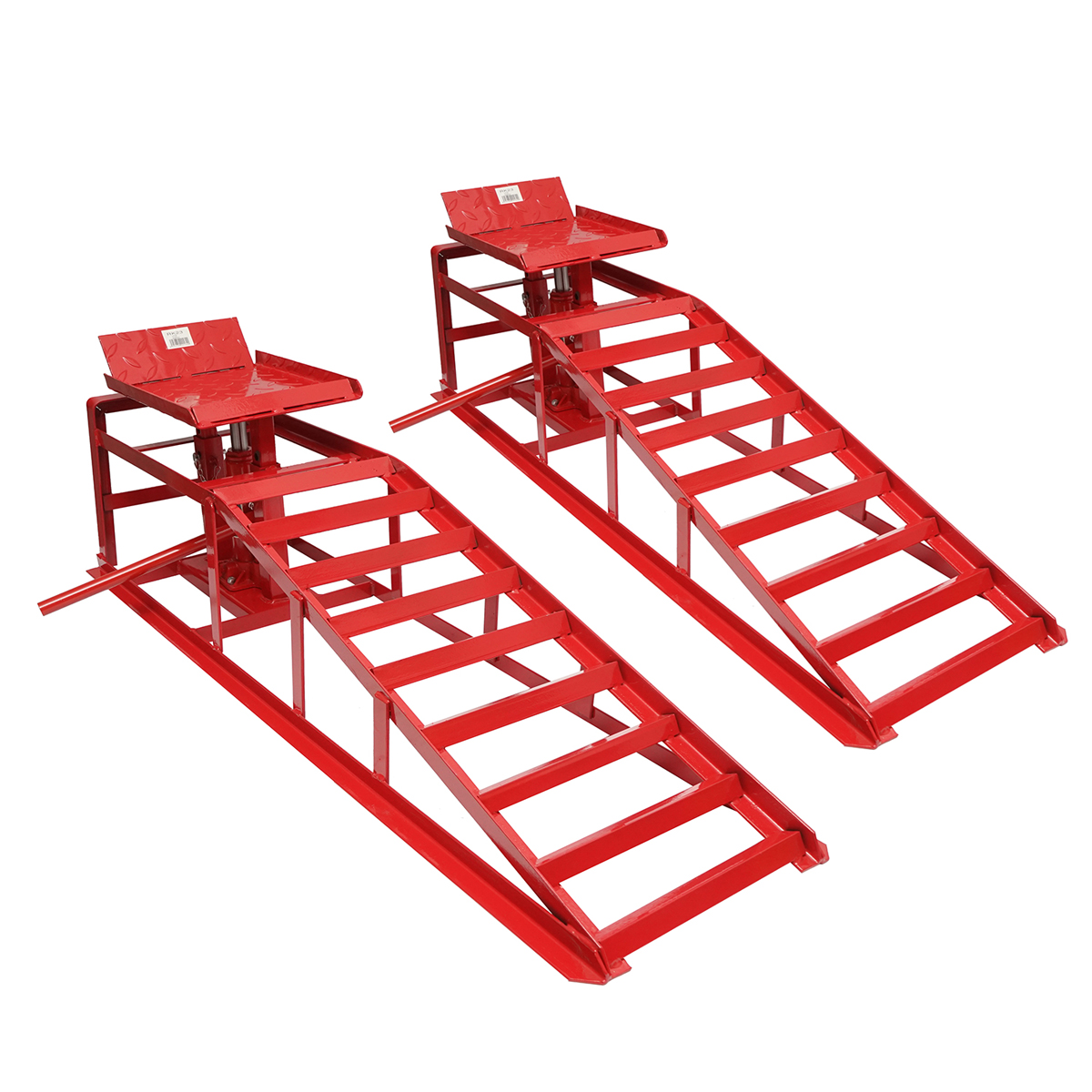 Set rampe auto metalice hidraulice 1360x350x350mm, sarcina maxima 2T - imagine 3