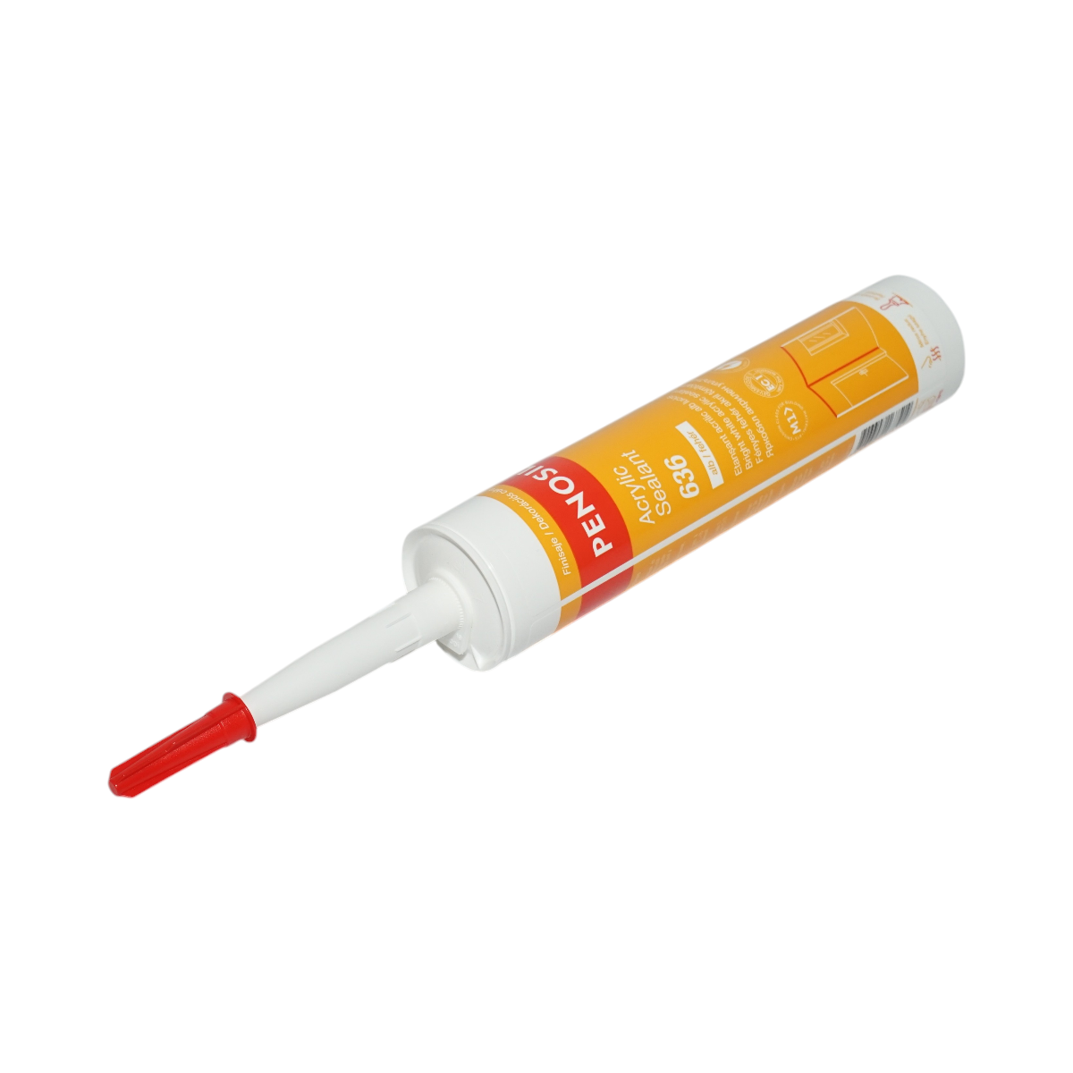 Silicon acrilic alb etansant vopsibil 280ml Acrylic Sealant 636 Penosil - imagine 3