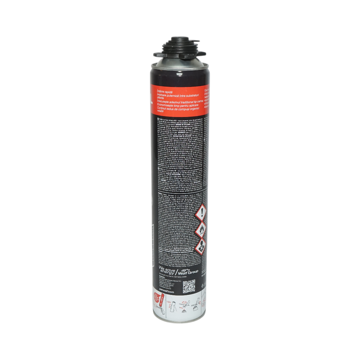 Spuma adeziva ultrarapida multifunctionala 750ml Fast Foam Adhesive 888 Penosil - imagine 2