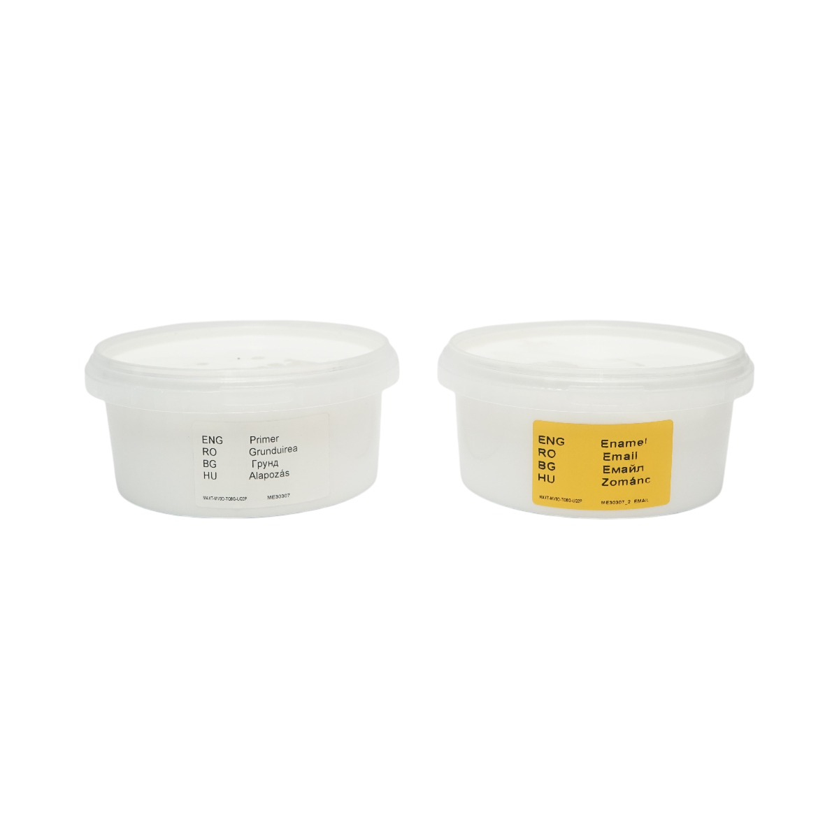 Kit vopsea email epoxidica alb lucios pentru renovare cada de fonta 960g Penosil Bath Coating 500 - imagine 4