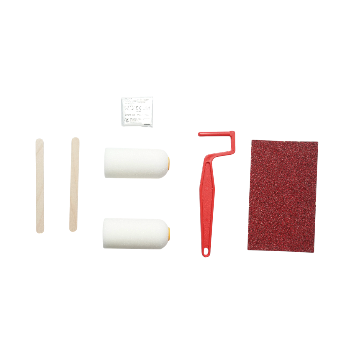 Kit vopsea email epoxidica alb lucios pentru renovare cada de fonta 960g Penosil Bath Coating 500 - imagine 6