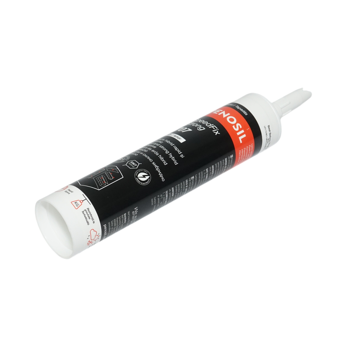 Adeziv multifunctional hibrid alb montare riflaje, panouri decorative 280ml SpeedFix Strong 707 Penosil - imagine 4