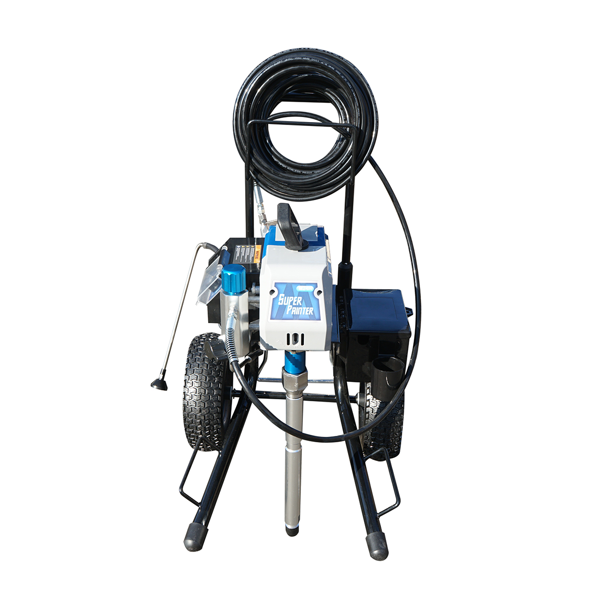 Pompa de vopsit airless profesionala cu piston si motor fara perii 1.3kW, 220V, debit 2.4 L/min, duza 517, presiune maxima 227 bar M24H - imagine 2