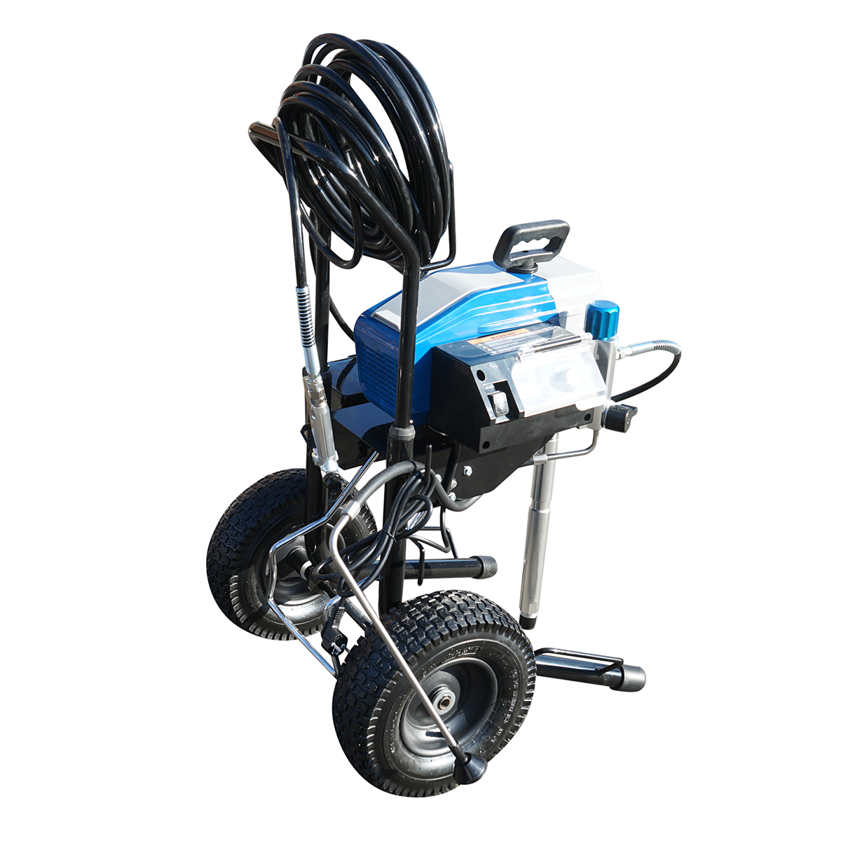 Pompa de vopsit airless profesionala cu piston si motor fara perii 1.3kW, 220V, debit 2.4 L/min, duza 517, presiune maxima 227 bar M24H - imagine 6