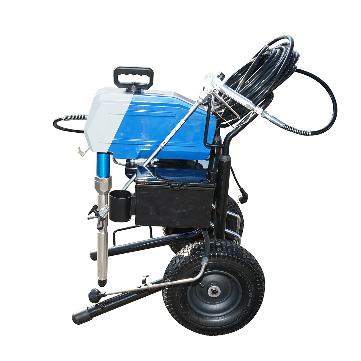 Pompa de vopsit airless profesionala cu piston si motor fara perii 2.6kW, 220V, debit 3.2 L/min, duza 517, presiune maxima 227 bar M32H - imagine 4