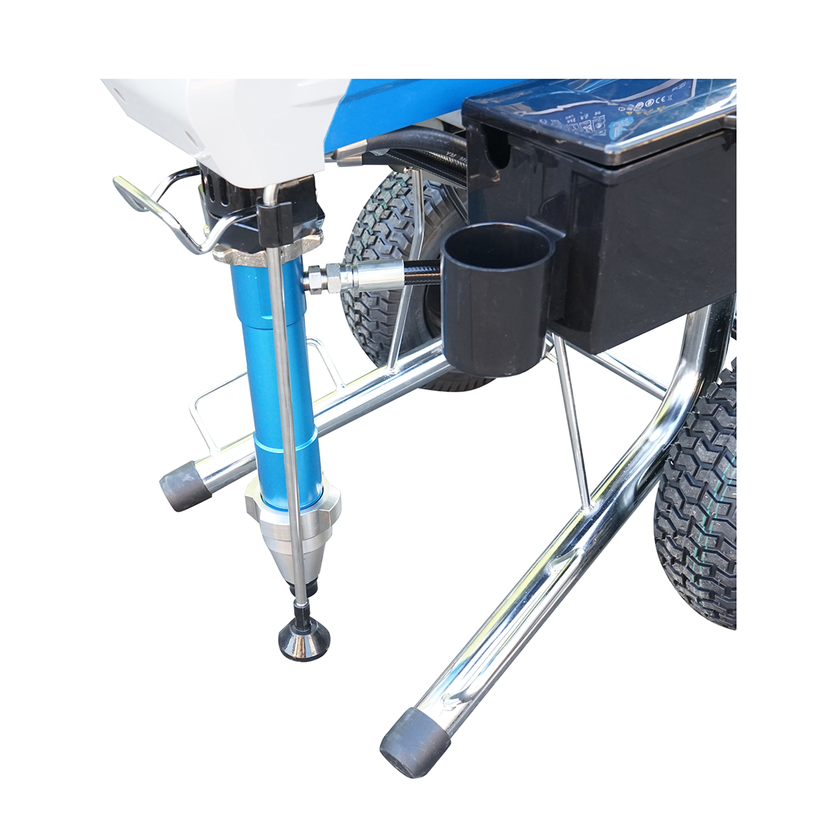 Pompa de vopsit airless profesionala cu piston si motor fara perii 4.5kW, 220V, debit 8.5 L/min, duza 517, presiune maxima 227 bar M85 - imagine 7