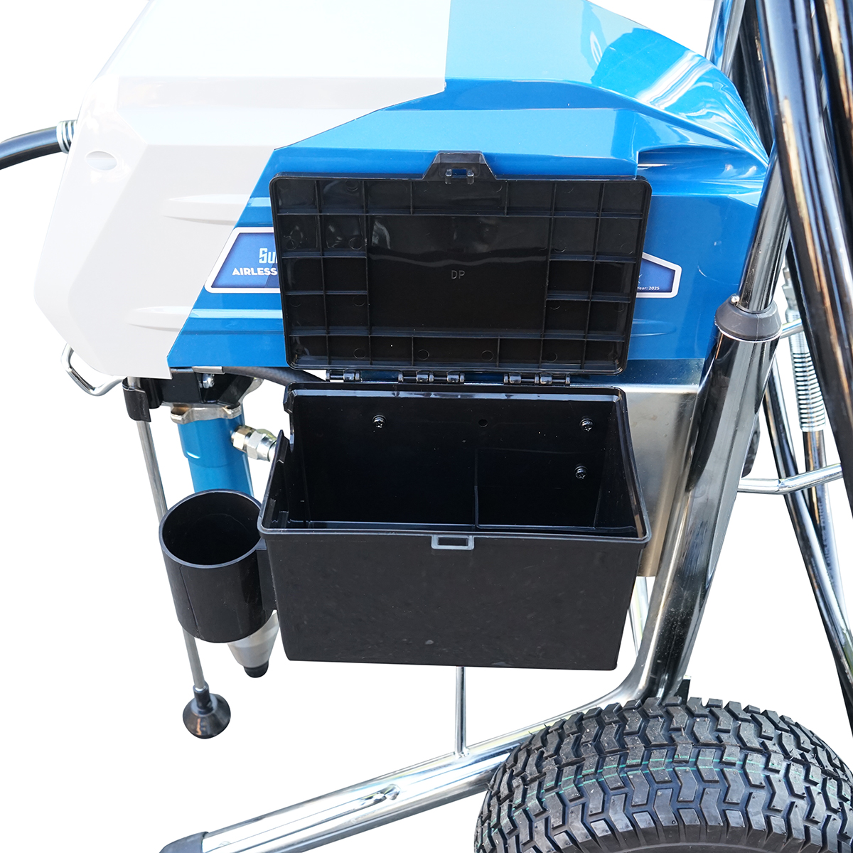Pompa de vopsit airless profesionala cu piston si motor fara perii 4.5kW, 220V, debit 8.5 L/min, duza 517, presiune maxima 227 bar M85 - imagine 8