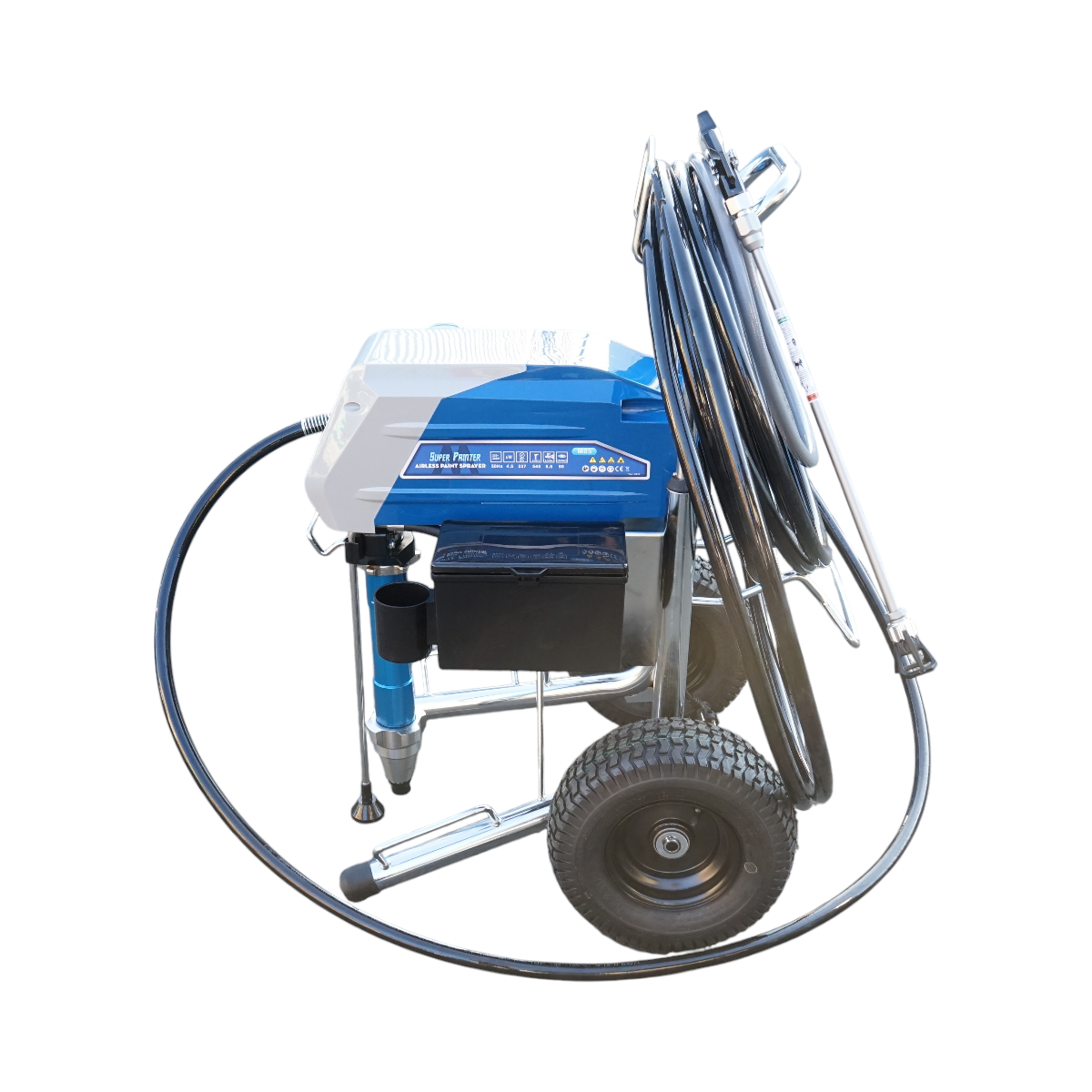 Pompa de vopsit airless profesionala cu piston si motor fara perii 4.5kW, 220V, debit 8.5 L/min, duza 517, presiune maxima 227 bar M85 - imagine 3