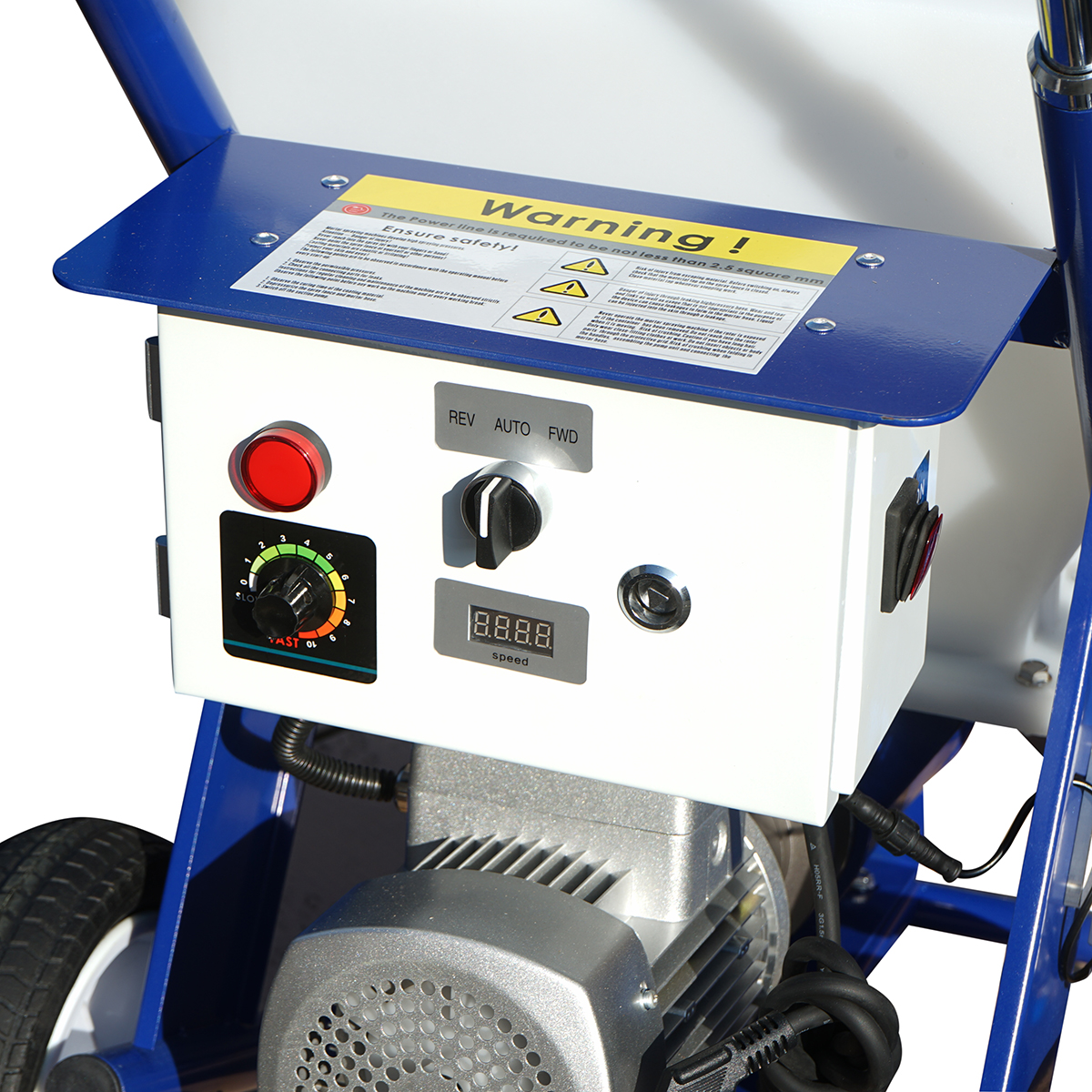 Pompa de glet si tencuiala decorativa airless T5 2.2kW, 220V, debit 15 L/min, granulatie 3mm, presiune 20 bar - imagine 11