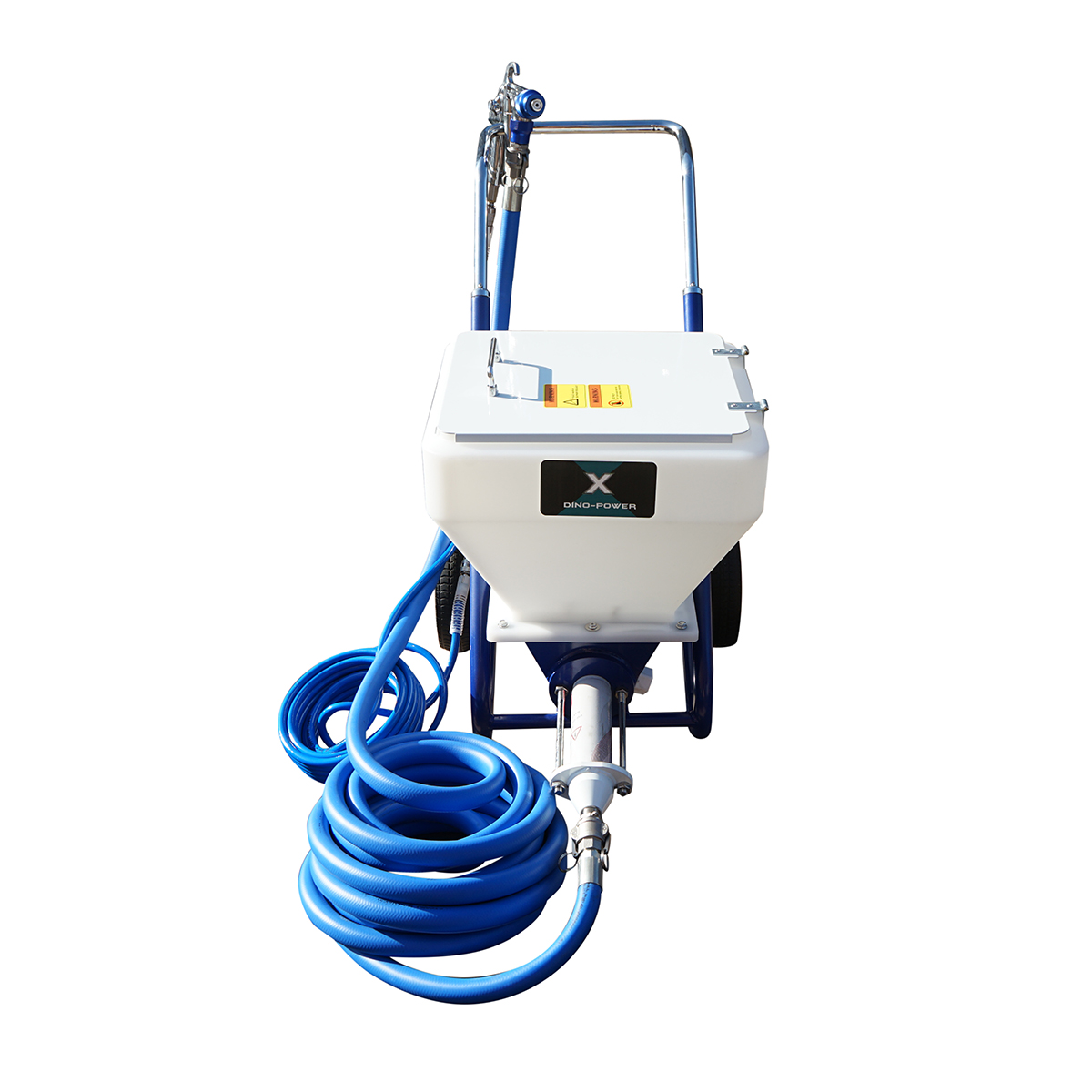 Pompa de glet si tencuiala decorativa airless T5 2.2kW, 220V, debit 15 L/min, granulatie 3mm, presiune 20 bar - imagine 2