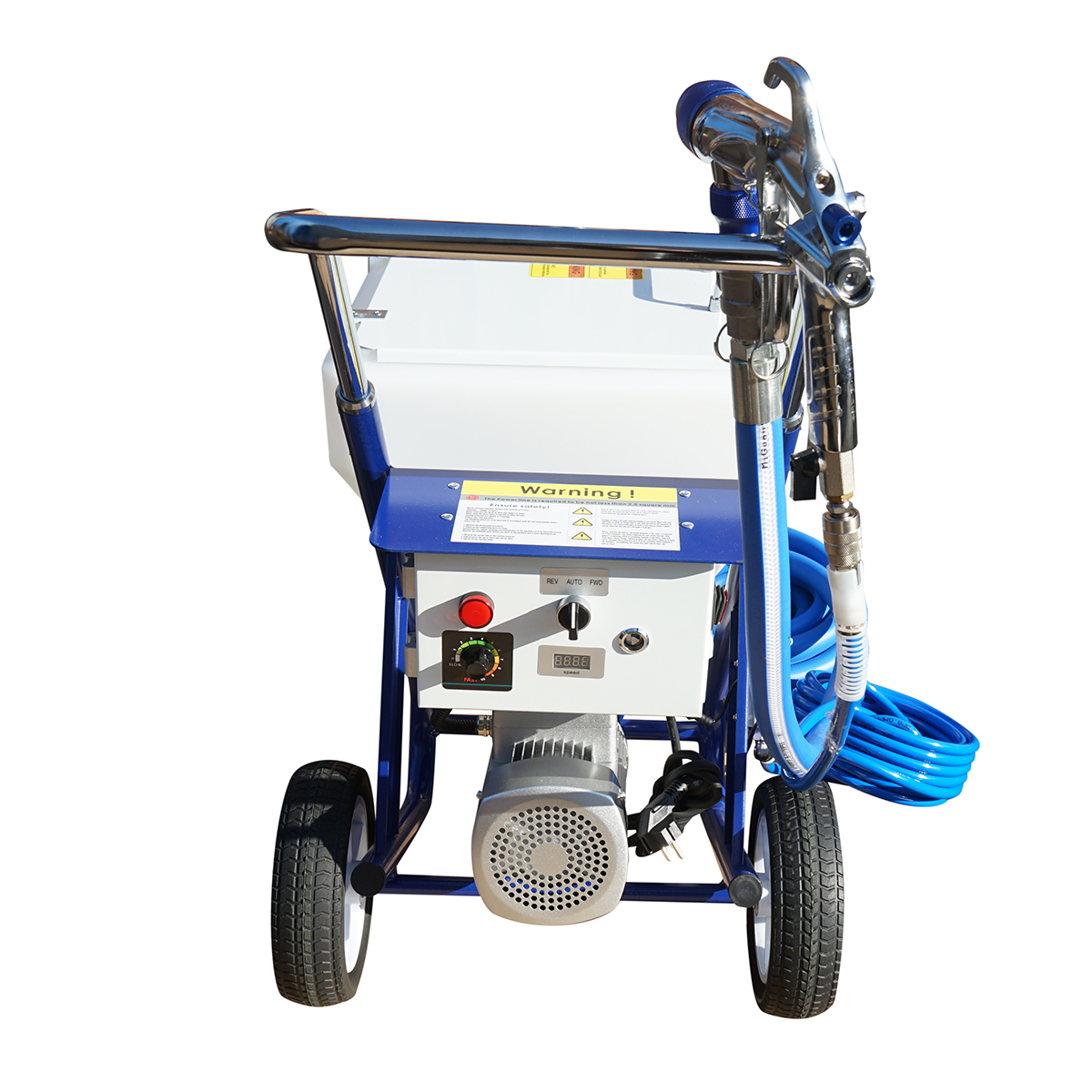 Pompa de glet si tencuiala decorativa airless T5 2.2kW, 220V, debit 15 L/min, granulatie 3mm, presiune 20 bar - imagine 5