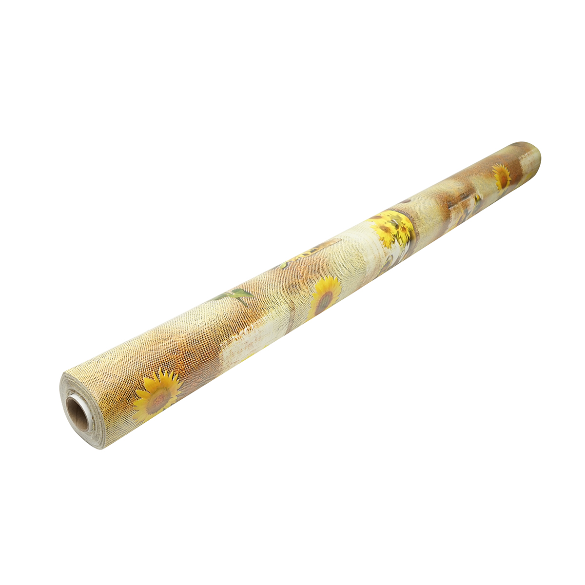 Rola fata de masa decorativa PVC 1.37x20m, grosime 0.18mm, textil 45 g/mp, model floarea soarelui Breckner Germany - imagine 4