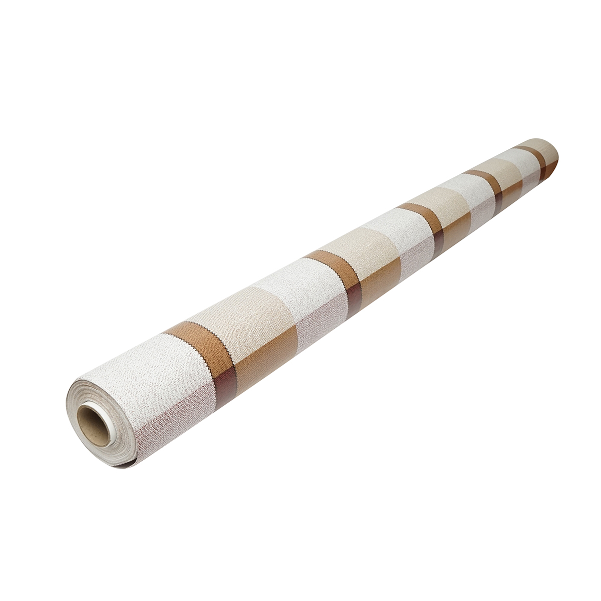 Rola fata de masa decorativa PVC 1.37x20m, grosime 0.18mm, textil 45 g/mp, model carouri Breckner Germany - imagine 4