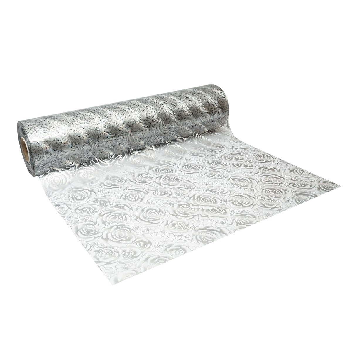 Folie protectie masa transparenta PVC siliconizat 80cm, grosime 1.2mm, model trandafiri 20m/rola Breckner Germany - imagine 6