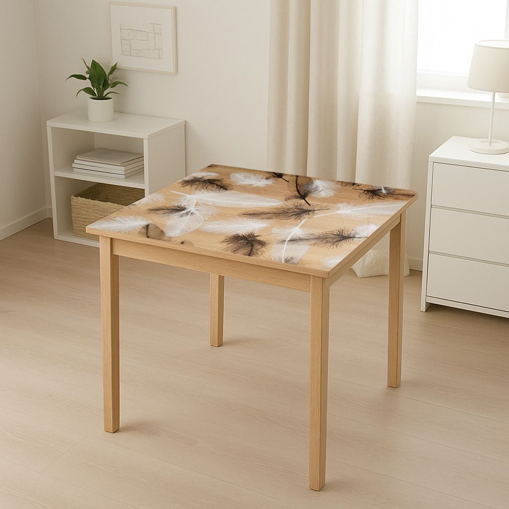 Folie protectie masa transparenta PVC siliconizat 80cm, grosime 1.2mm, model pene 20m/rola Breckner Germany