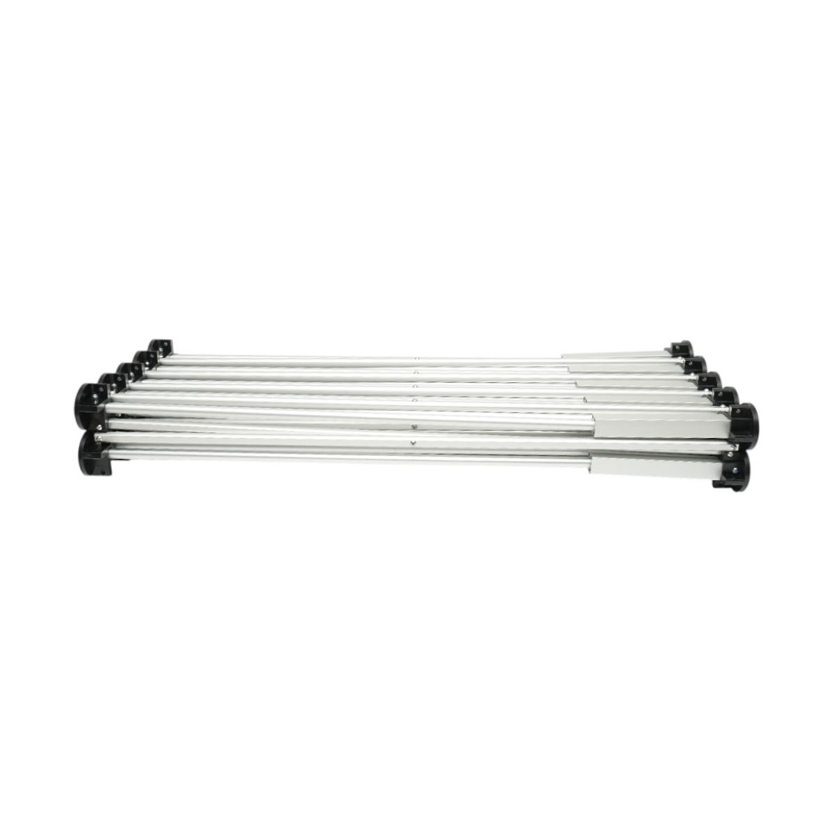 Masa de lucru pliabila tip acordeon cu 10 picioare, cadru din aluminiu 226x61x72cm - imagine 5