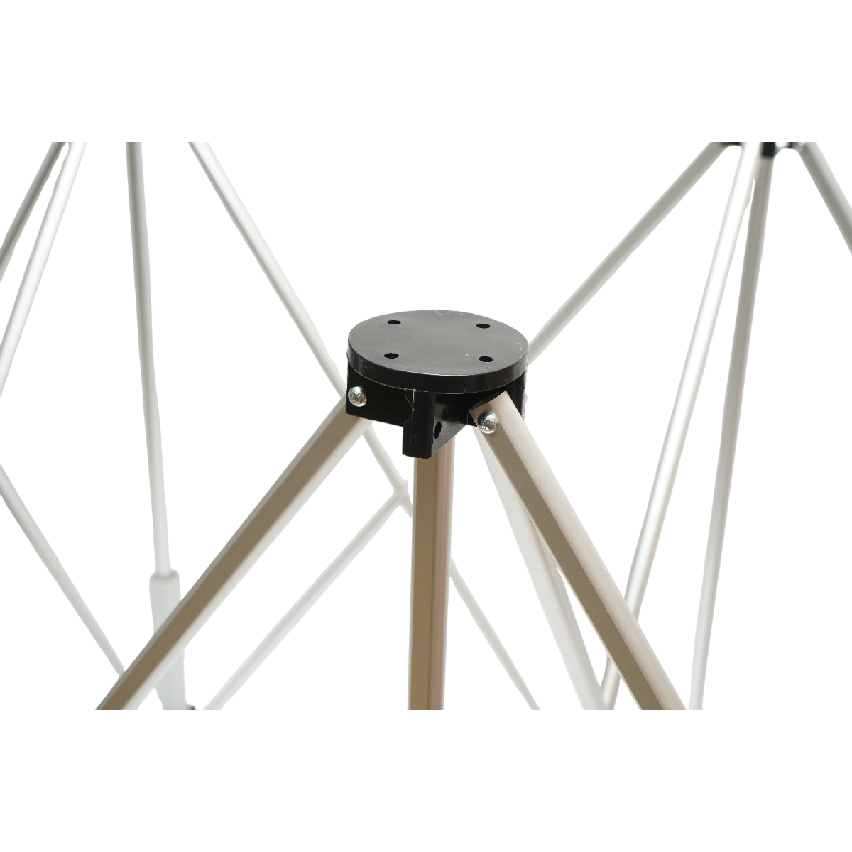Masa de lucru pliabila tip acordeon cu 10 picioare, cadru din aluminiu 226x61x72cm - imagine 6