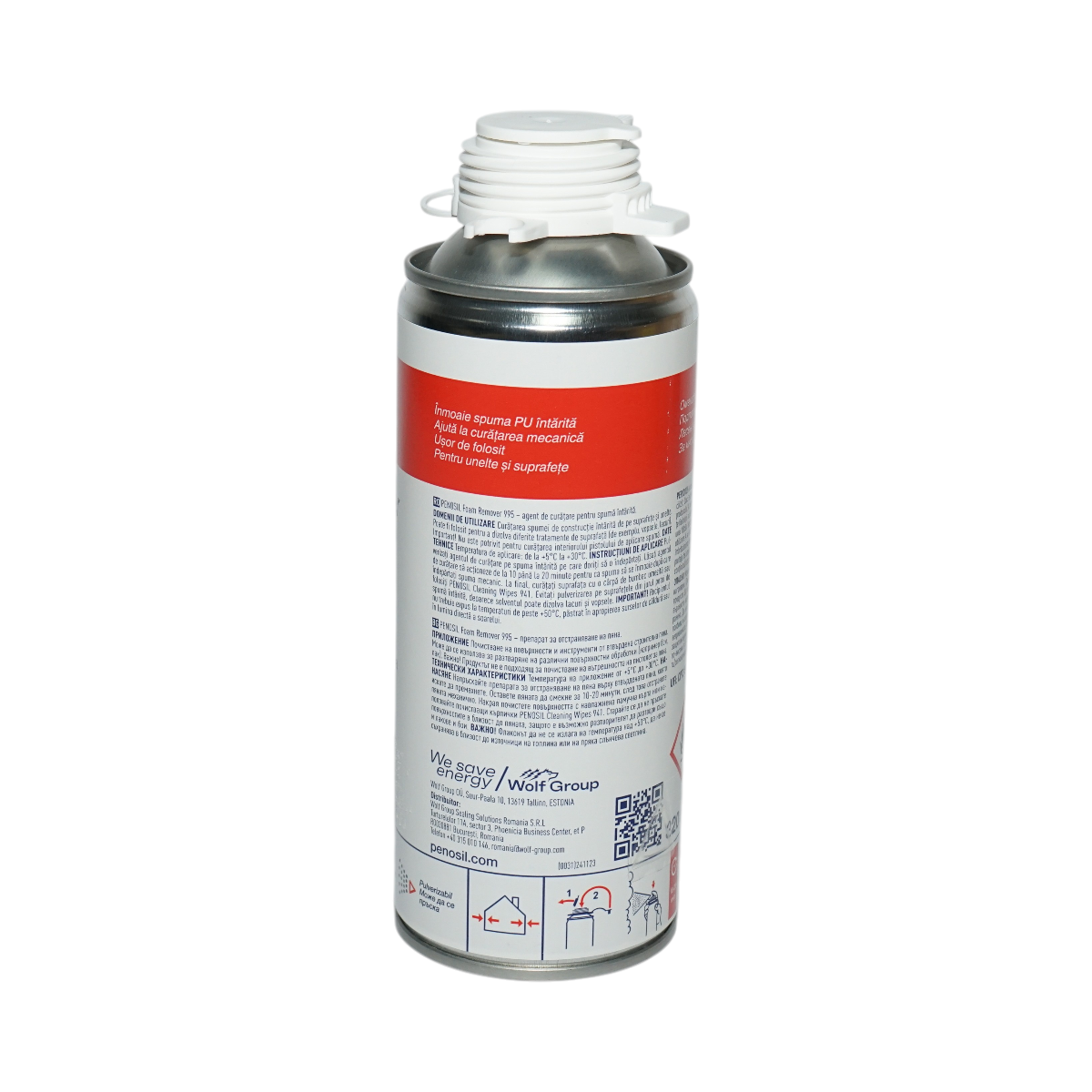 Agent curatare spuma poliuretanica intarita 320ml Penosil Foam Remover 995 - imagine 2